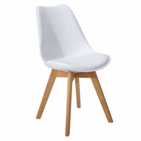 Silla fija Eames Margot blanco (5400)