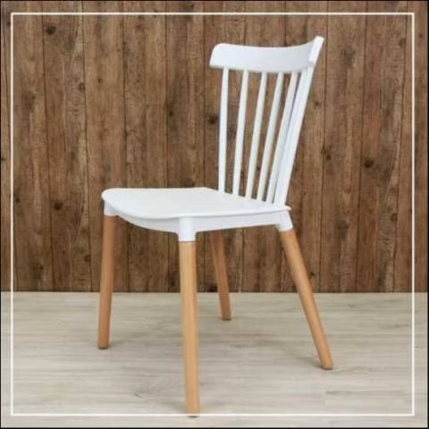Silla fija EW con patas de madera (5780BL) - Imagen 2