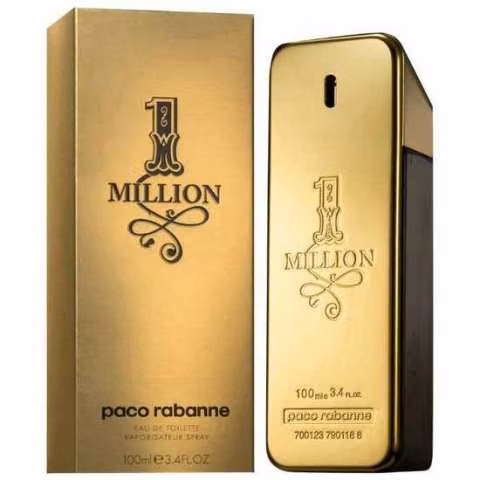 Perfume Paco Rabanne 1 Million Eau de Toilette masculino 100ml - Imagen 3