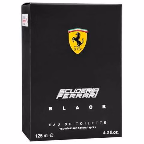 Perfume Ferrari Scuderia Black Eau de Toilette masculino 125ml