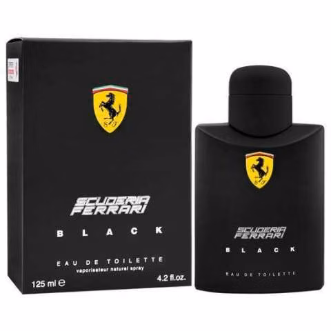 Perfume Ferrari Scuderia Black Eau de Toilette masculino 125ml - Imagen 2