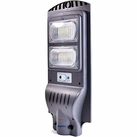 Alumbrado público led 120W con panel solar y sensor