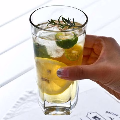 Vaso de cristal 360ml 8x13cm