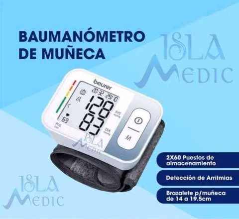 Tensiómetro digital de muñeca Beurer