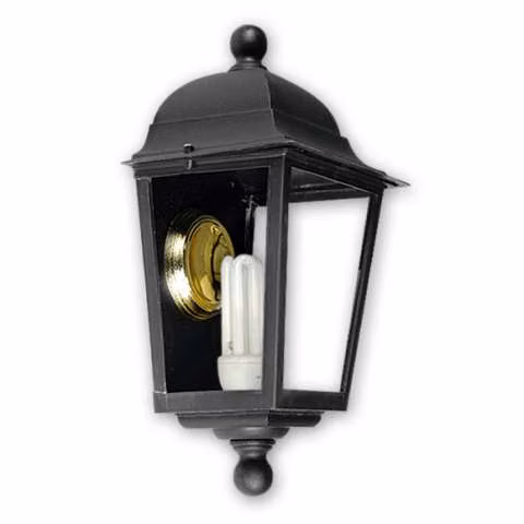 Farol 4 caras cerrado techo desmontable de aplicar