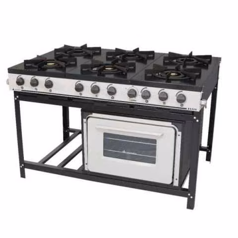 Cocina Bravo 6HORNALLAS VENANCIO MOD BR6BF C/HORNO