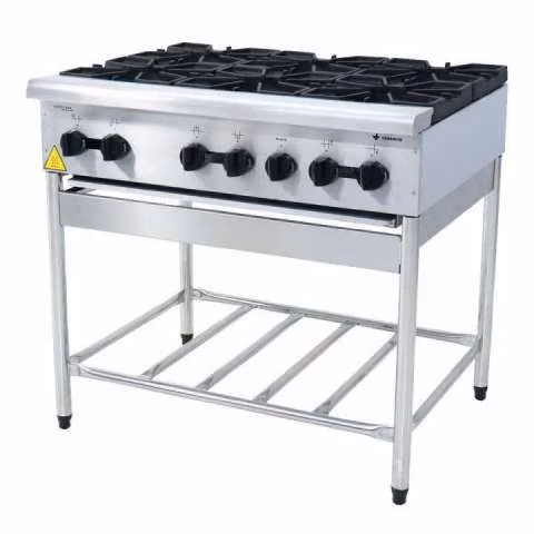 Cocina americana VENANCIO A GAS MOD FA6P 6HORNALLAS