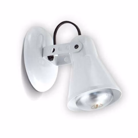 Spot pantalla embudo capuchon curvo una luz