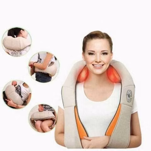 Masajeador de cuello eléctrico con infrarrojo