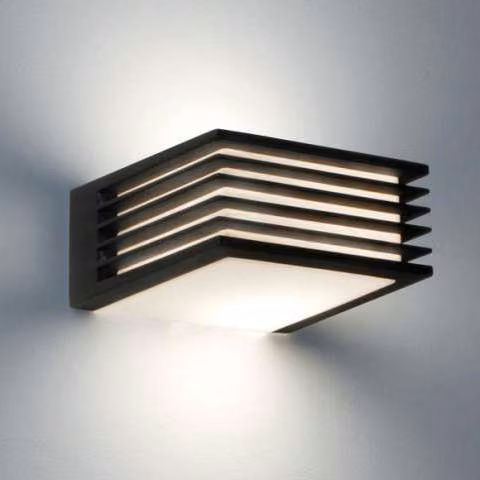 Aplique una luz cuadrado 5 ranuras