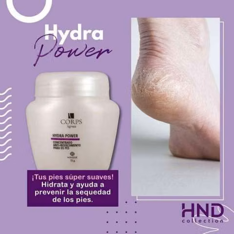 Crema hidratante para pies / hydra power