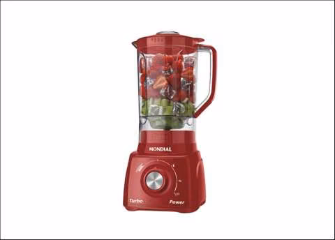 Licuadora Turbo Power Rojo 3 velocidades-2,2L
