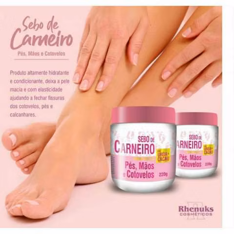 Rheuks manos, pies y codos sin asperezas