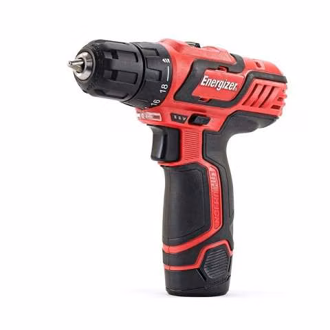 Taladro atornillador 10mm c/ bat, de litio + juego de mecha mix 9 piezas - Imagen 2