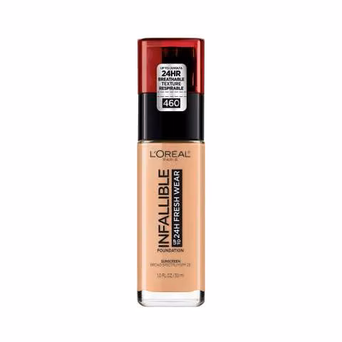Base infallible 24hrs Fresh Wear Foundation Golden Beige 460