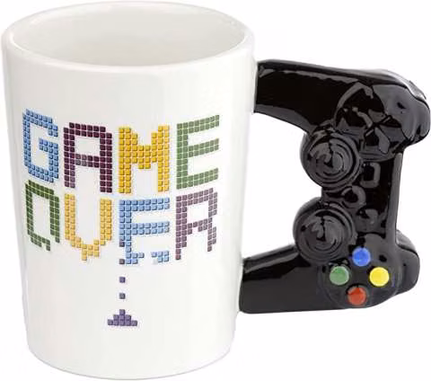 Taza con diseño de controlador de juego - Imagen 3