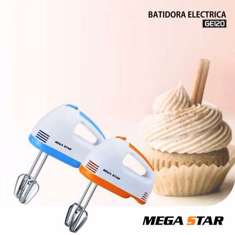 Batidora de mano mega star