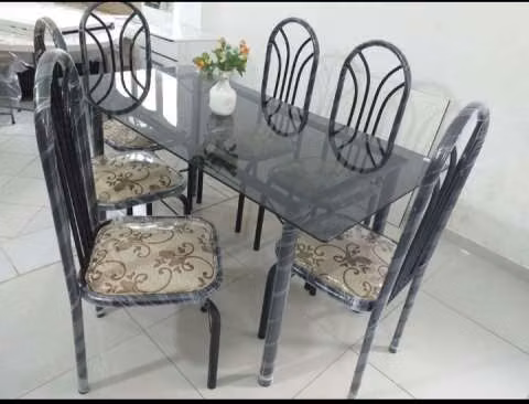 Juego de comedor imperial 6 sillas - Imagen 2