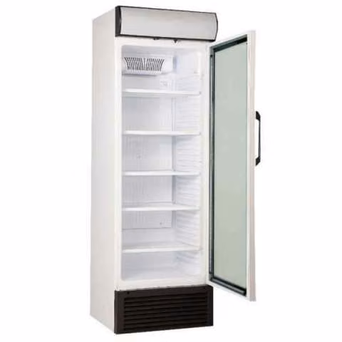 Exhibidora Ugur USS440DTKL 440 litros con cenefa luz led