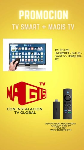 Smart tv y Magic tv