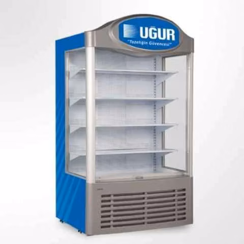 Exhibidora abierta Ugur UOF 3 open front cooler 1100 litros