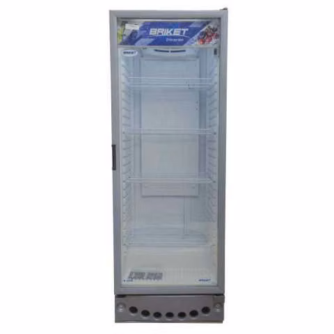 Exhibidora Briket M4200 LED superior cenefa interna