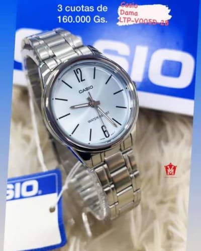 Reloj Casio para dama LTP-VOO52-2B