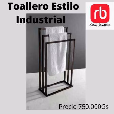 Toallero estilo Industrial