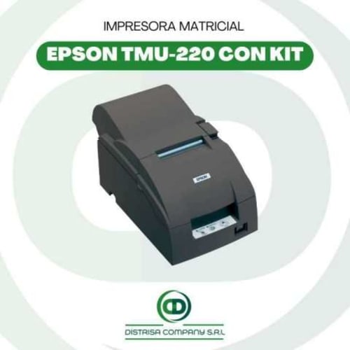 Impresora térmica Epson TM-U220 con kit de auditoria