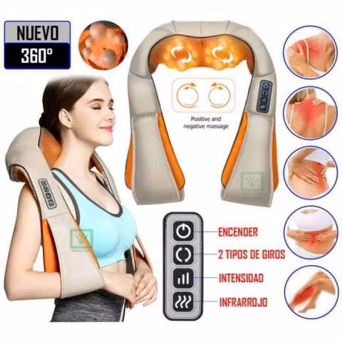 Masajeador para cuello hombro y espalda