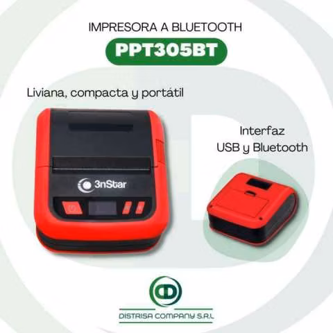 Impresora a bluetooth PPT305BT