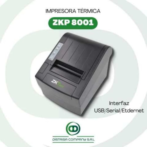 Impresora térmica ZKP 8001
