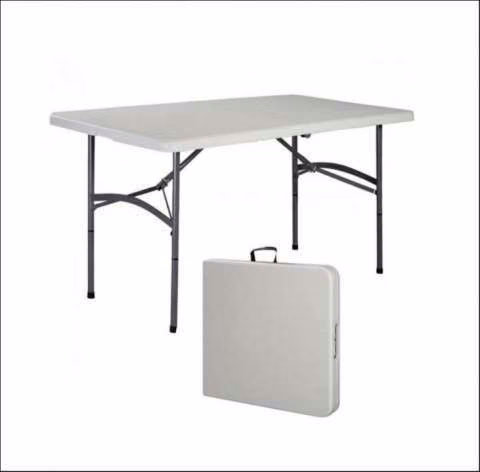 Mesa plegable de 122 cm