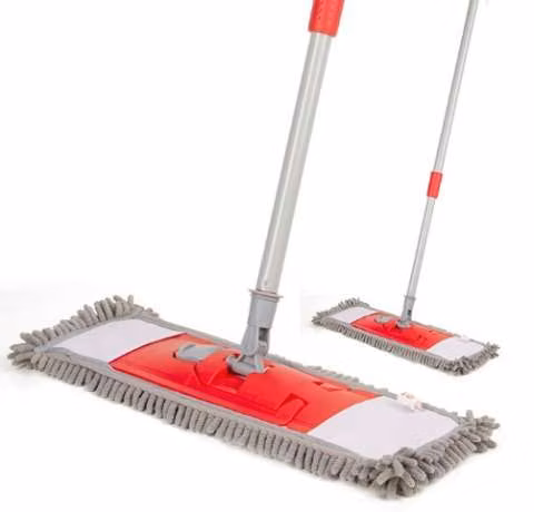 Trapeador de chenilla microfibra 47x15x140cm