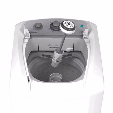 Lavarropas automática lca 12 kg colormaq abba blanco - Imagen 2