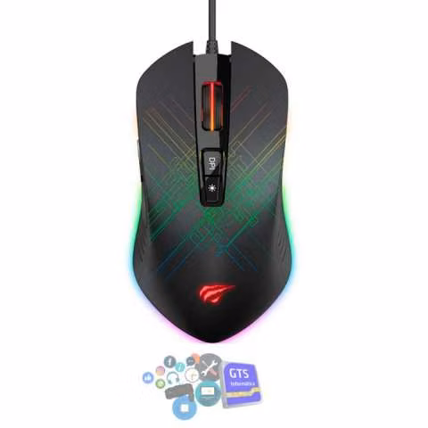Mouse Havit gaming programming Ms 1019