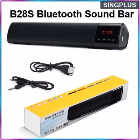 Mini speaker b28s lcd