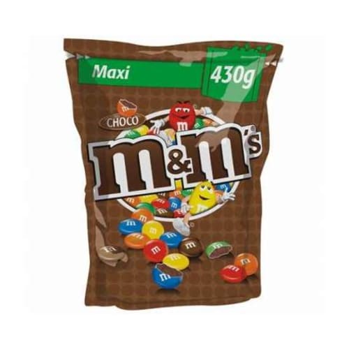 Chocolate m&m's choco maxi pouch 430g