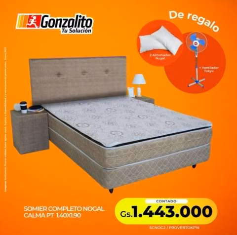 Sommier de 140x190