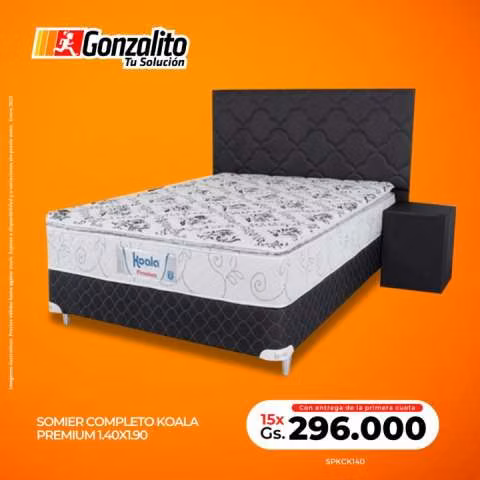 Sommier de 140x190