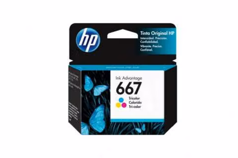 Cartucho de tinta HP 667 original