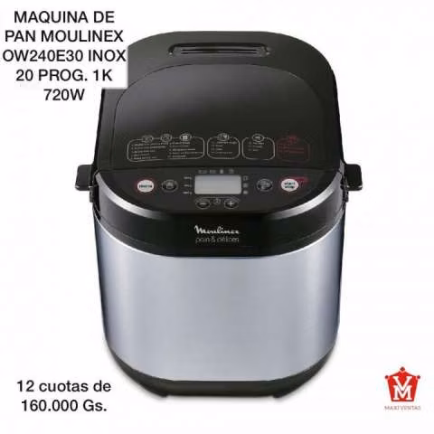 Maquina de pan Moulinex 1K