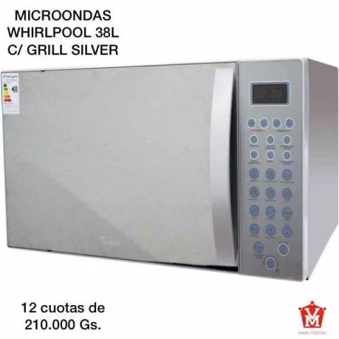 Microondas Whirlpool 38 lts