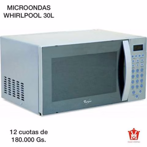 Microondas Whirlpool 30 lts