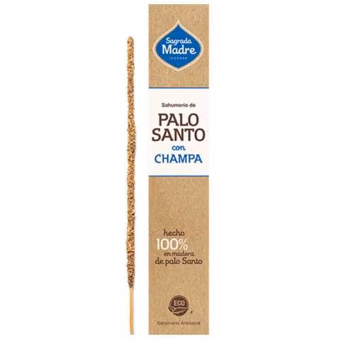 Sahumerio de Palo Santo con Champa