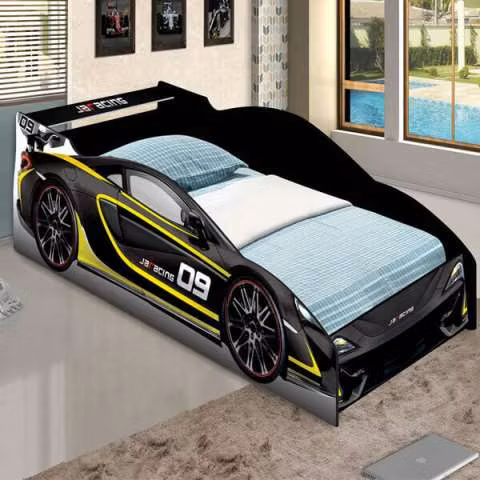 Cama auto Force 09 J&A negro Abba