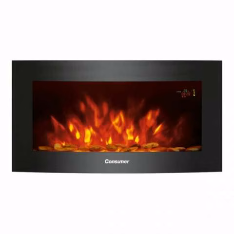 Estufa eléctrica de pared Consumer