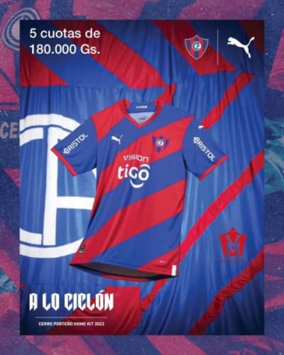 Camiseta de Cerro Porteño