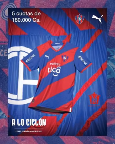 Camiseta de Cerro Porteño
