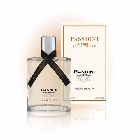 Gandini passioni patchouli irresistibile eau de toilette unissex 100ml